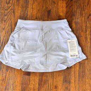 Lululemon Pace Rival Skirt/Skorts Pastel Blue Lightweight Athletic Wear
